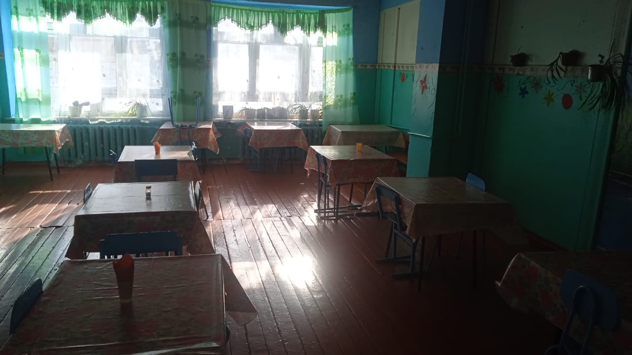 Столовая, посадочные места.